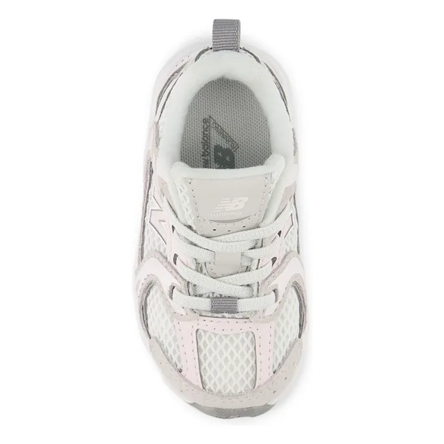 530 Zapatillas con cordones elásticos | Rosa Pálido