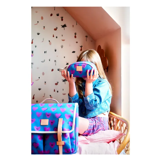 Jojo Factory X Smallable Estuche grande Love | Azul
