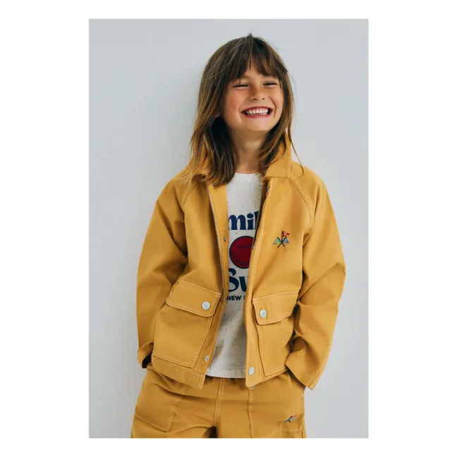 Veste Cosmos | Jaune moutarde