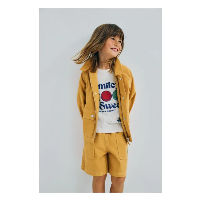 Veste Cosmos | Jaune moutarde