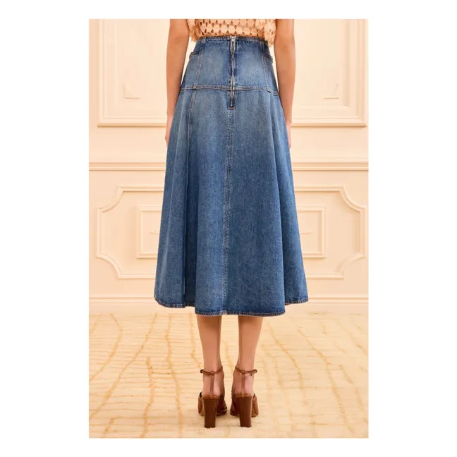 Falda Brigette | Azul