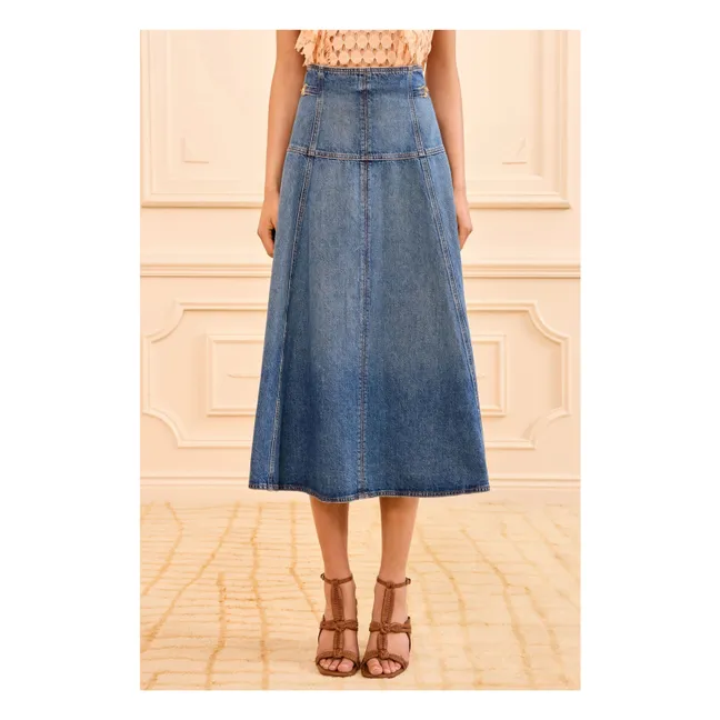 Falda Brigette | Azul