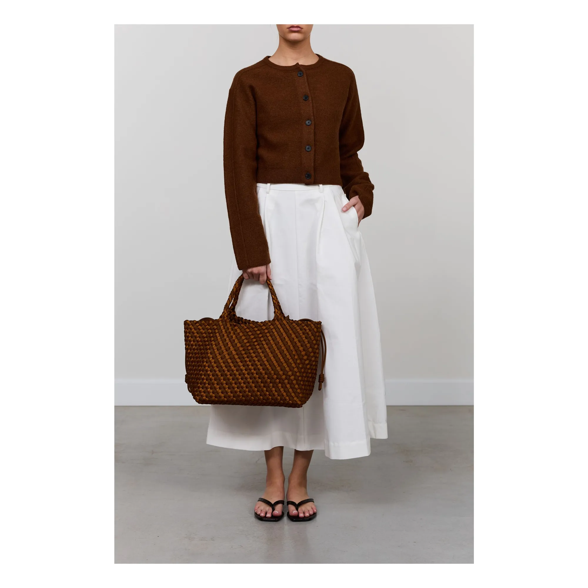 Sac Medium Caramel & Affogato - Exclusivité Marrea X Smallable | Caramel- Image produit n°6
