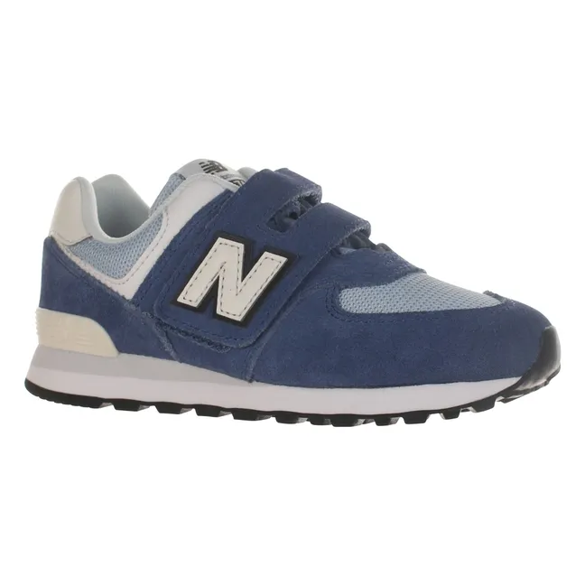 Baskets Scratchs 574 | Bleu jean