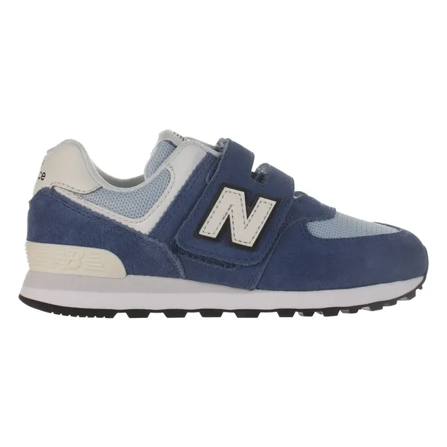 Baskets Scratchs 574 | Bleu jean