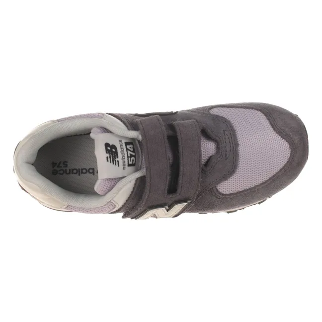 Baskets Scratchs 574 | Gris foncé