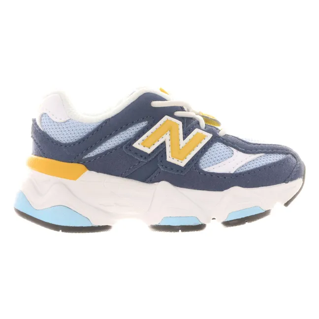 Sneakers in pizzo elasticizzato 9060 | Blu scur
