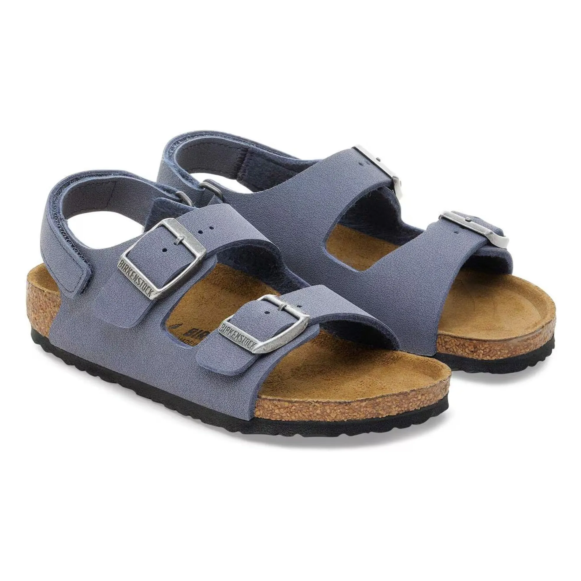 Sandales Milano AS Kids Birko-Flor Birkibuc | Classic navy- Image produit n°4