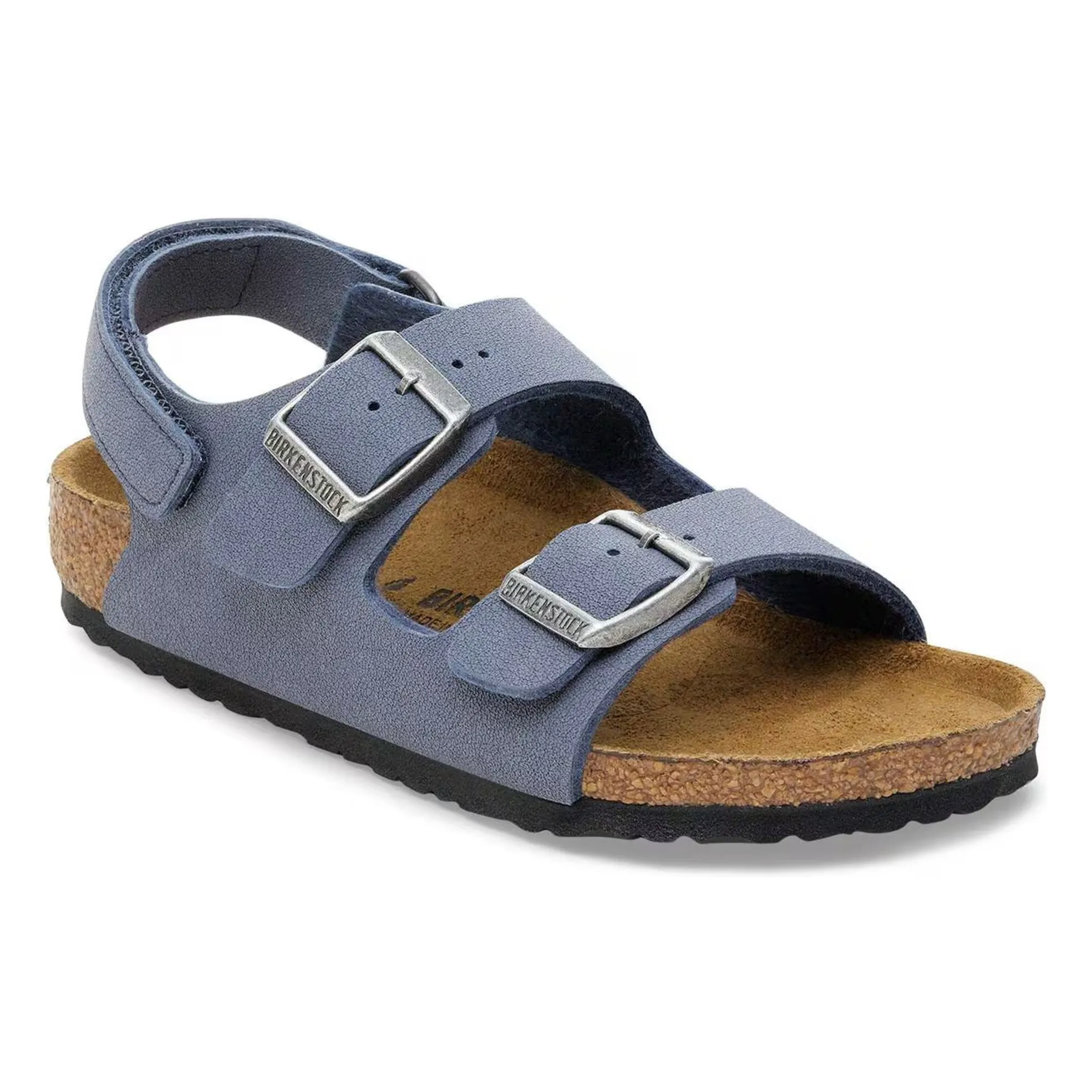 Sandales Milano AS Kids Birko-Flor Birkibuc | Classic navy- Image produit n°2