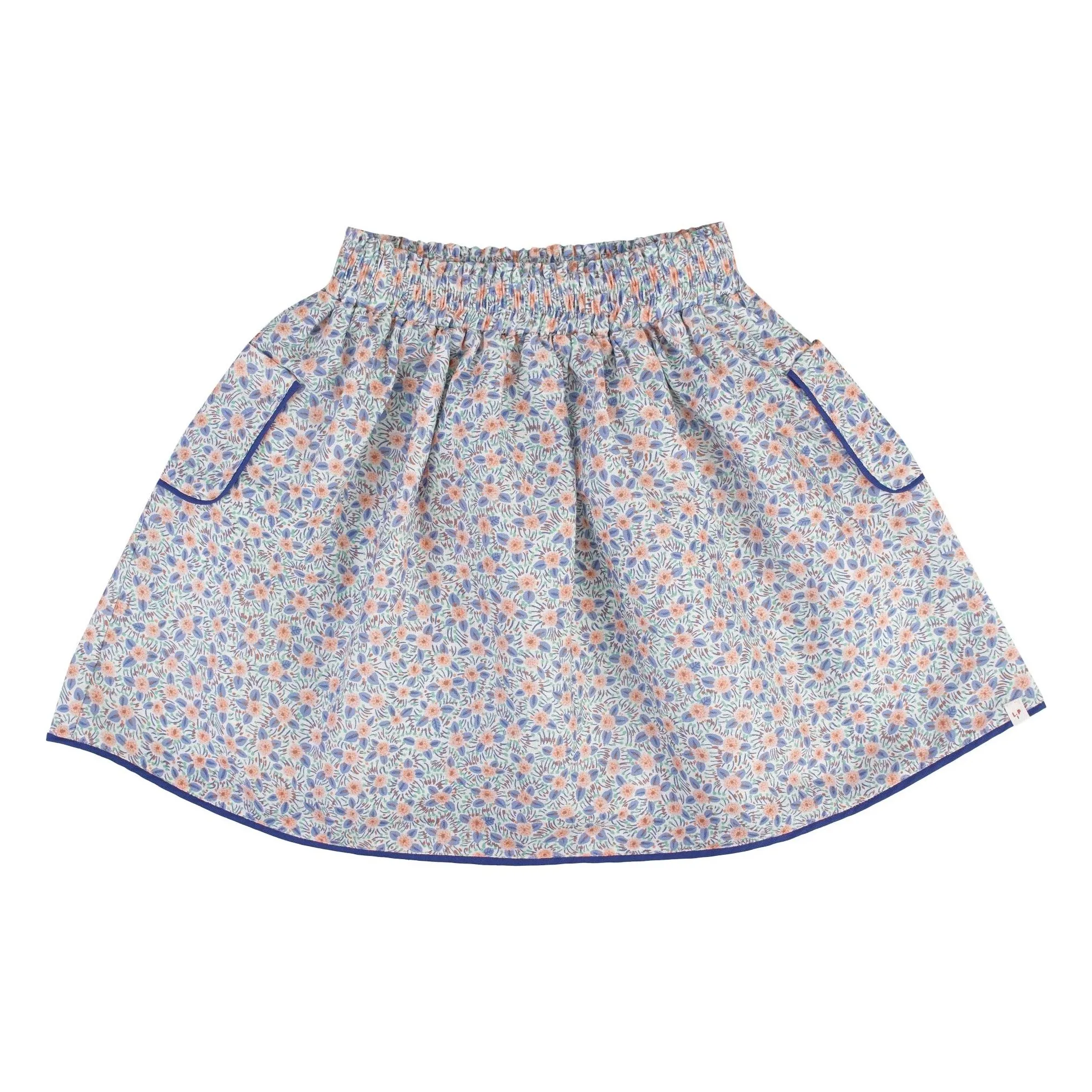 Mia Fleurie Linen Skirt | Ecru- Product image n°0