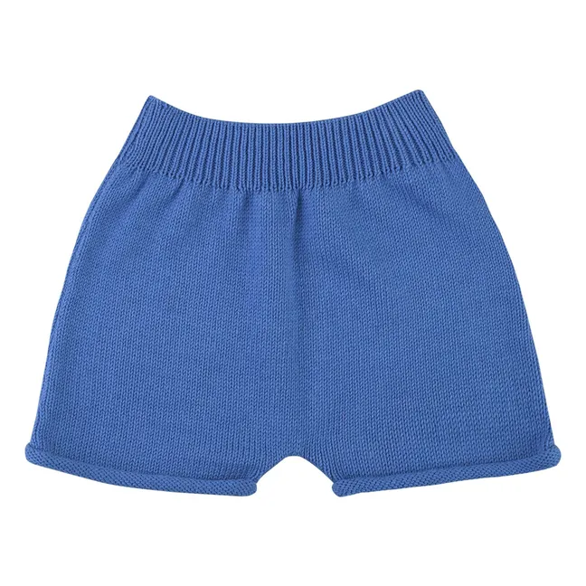 Short Maille Jobim Coton Bio | Bleu roi