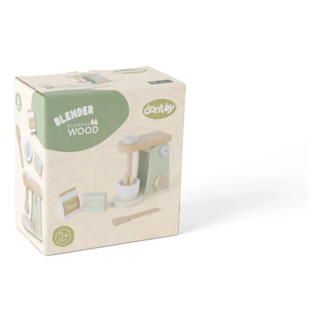 Mixeur en bois FSC | Vert