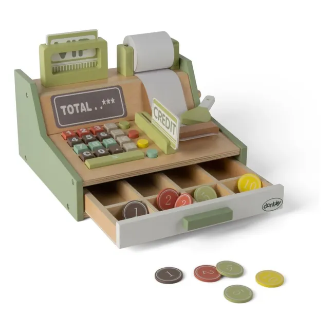 FSC wood cash register | Green
