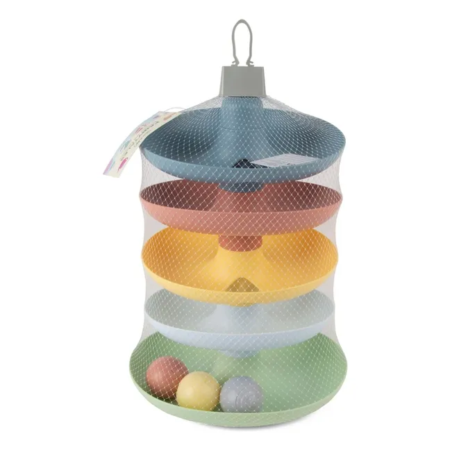 Spiral ball tower  | Blue