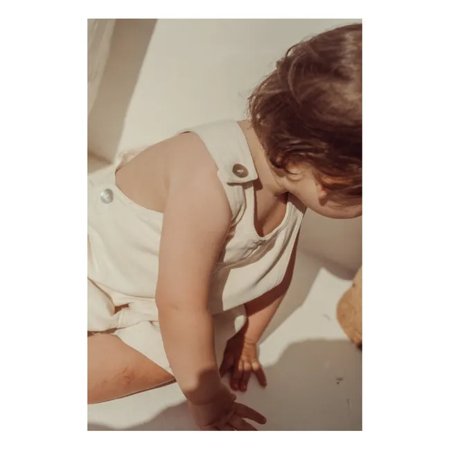 Alice overalls | Ecru