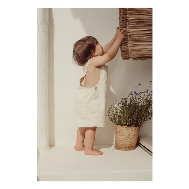 Alice overalls | Ecru