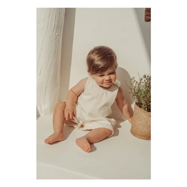 Alice overalls | Ecru