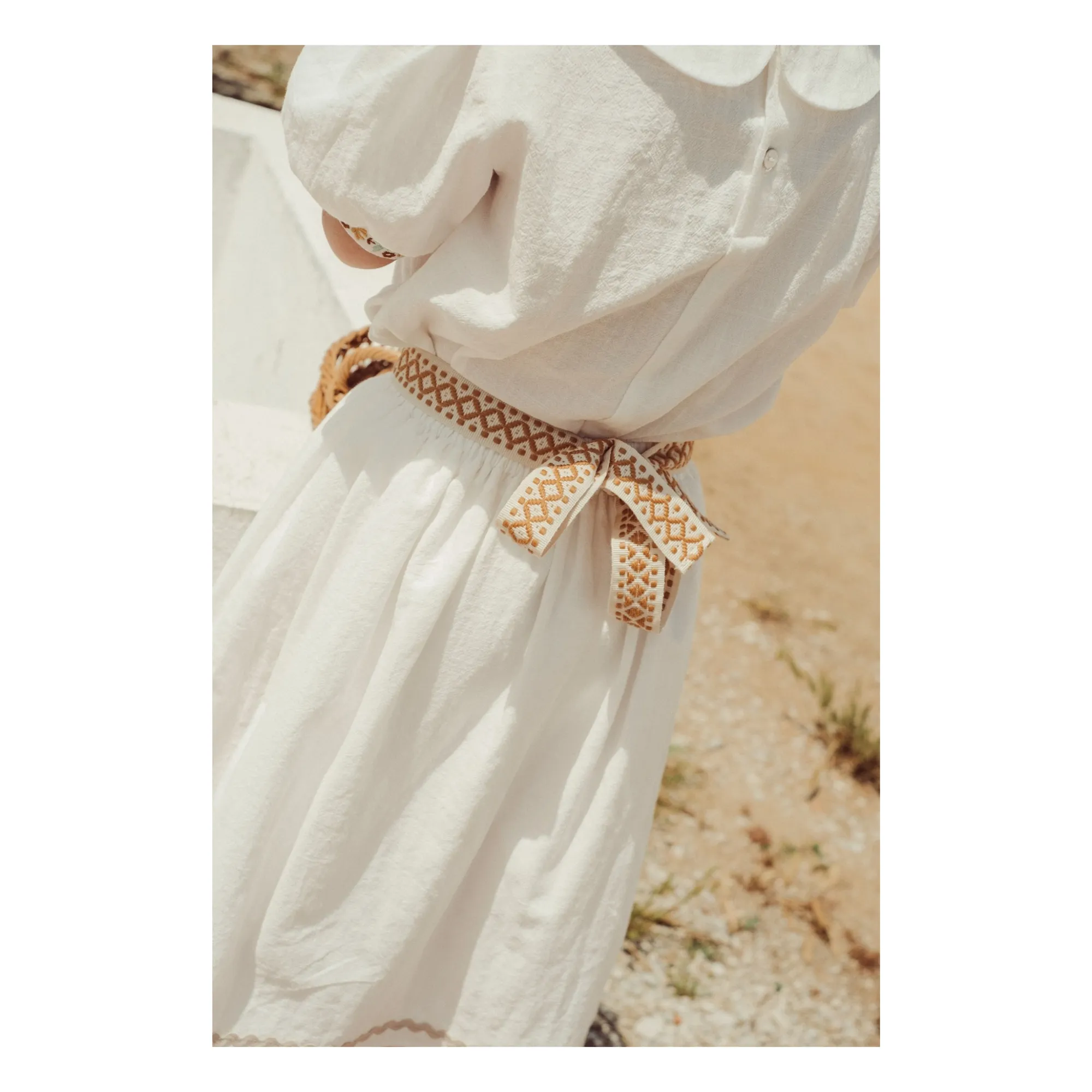 Bordalo Belted Skirt | Ochre- Product image n°4