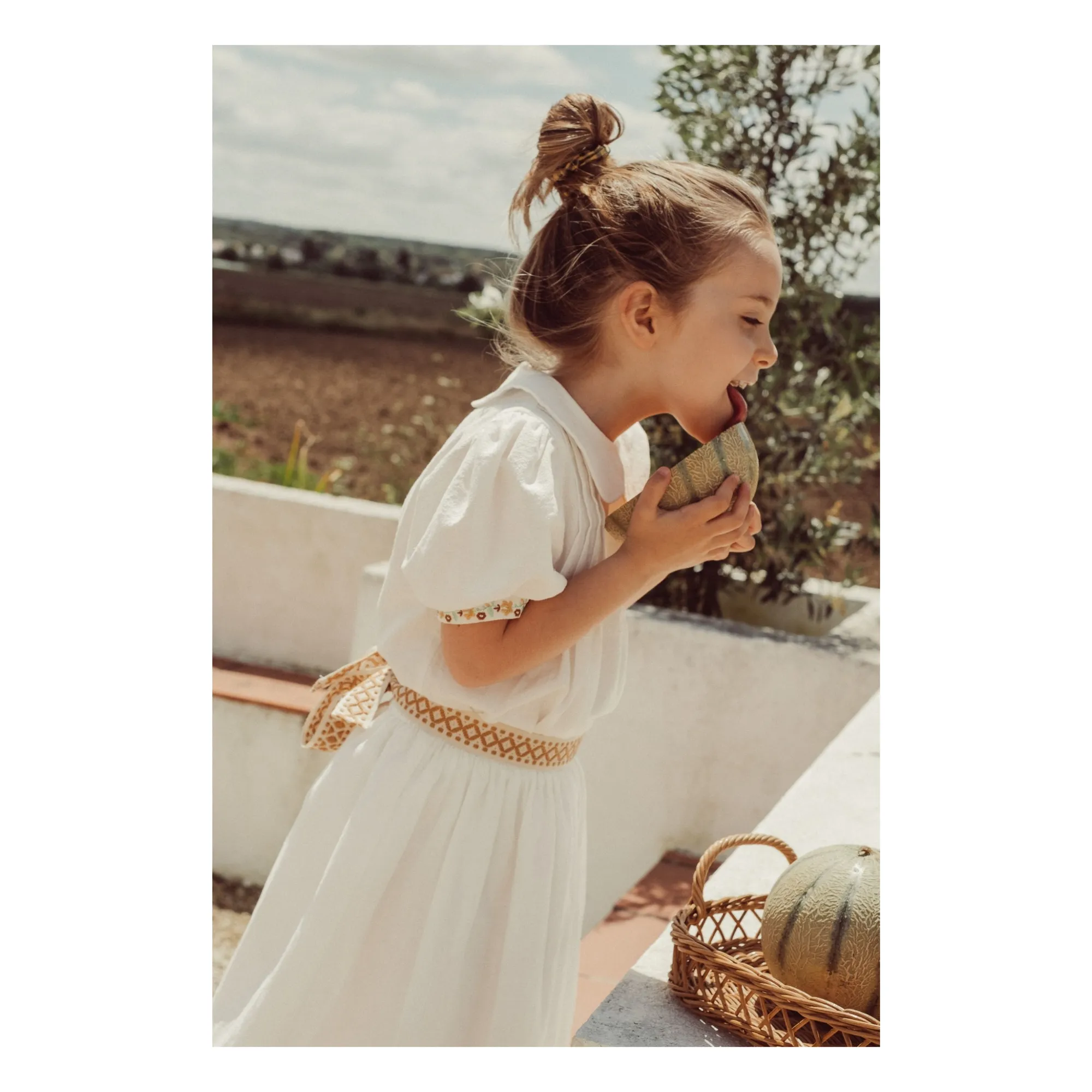 Bordalo Belted Skirt | Ochre- Product image n°3