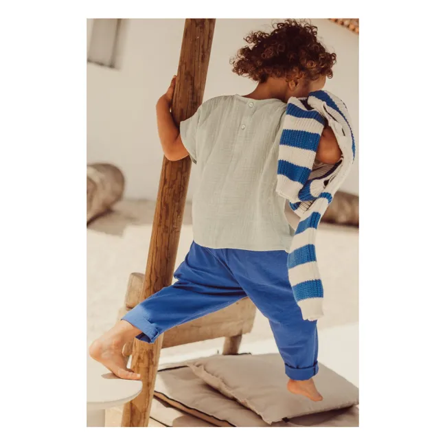 Pantalon Carrotte Camões | Bleu roi