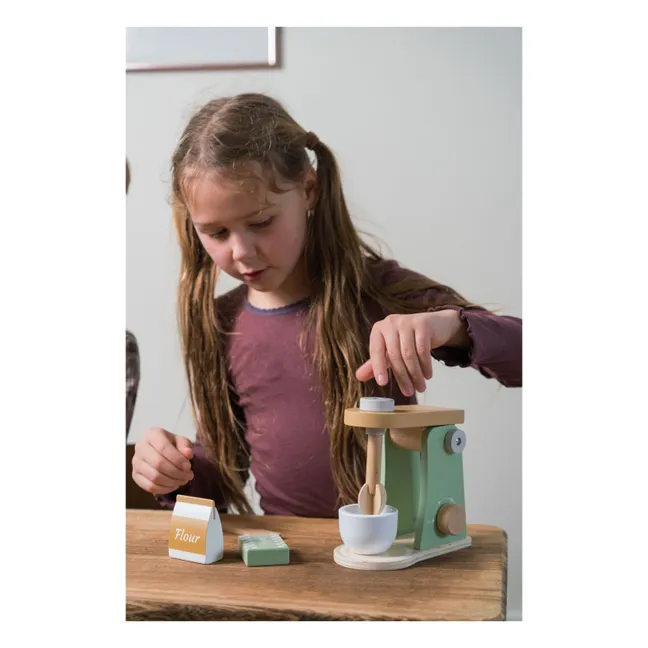 Mixeur en bois FSC | Vert