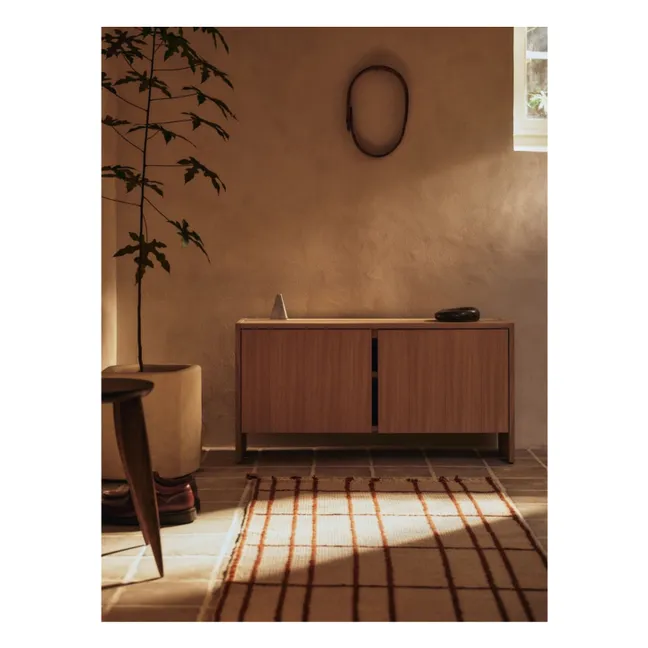 Alfombra del pasillo Sen | Blanco Roto