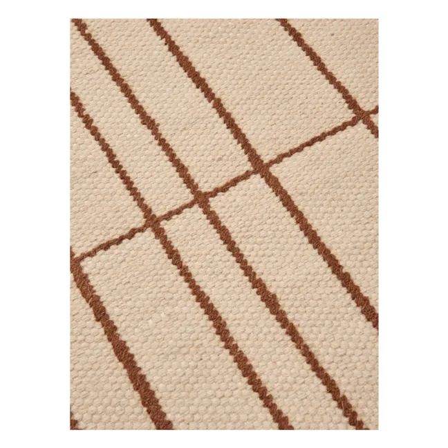 Alfombra del pasillo Sen | Blanco Roto