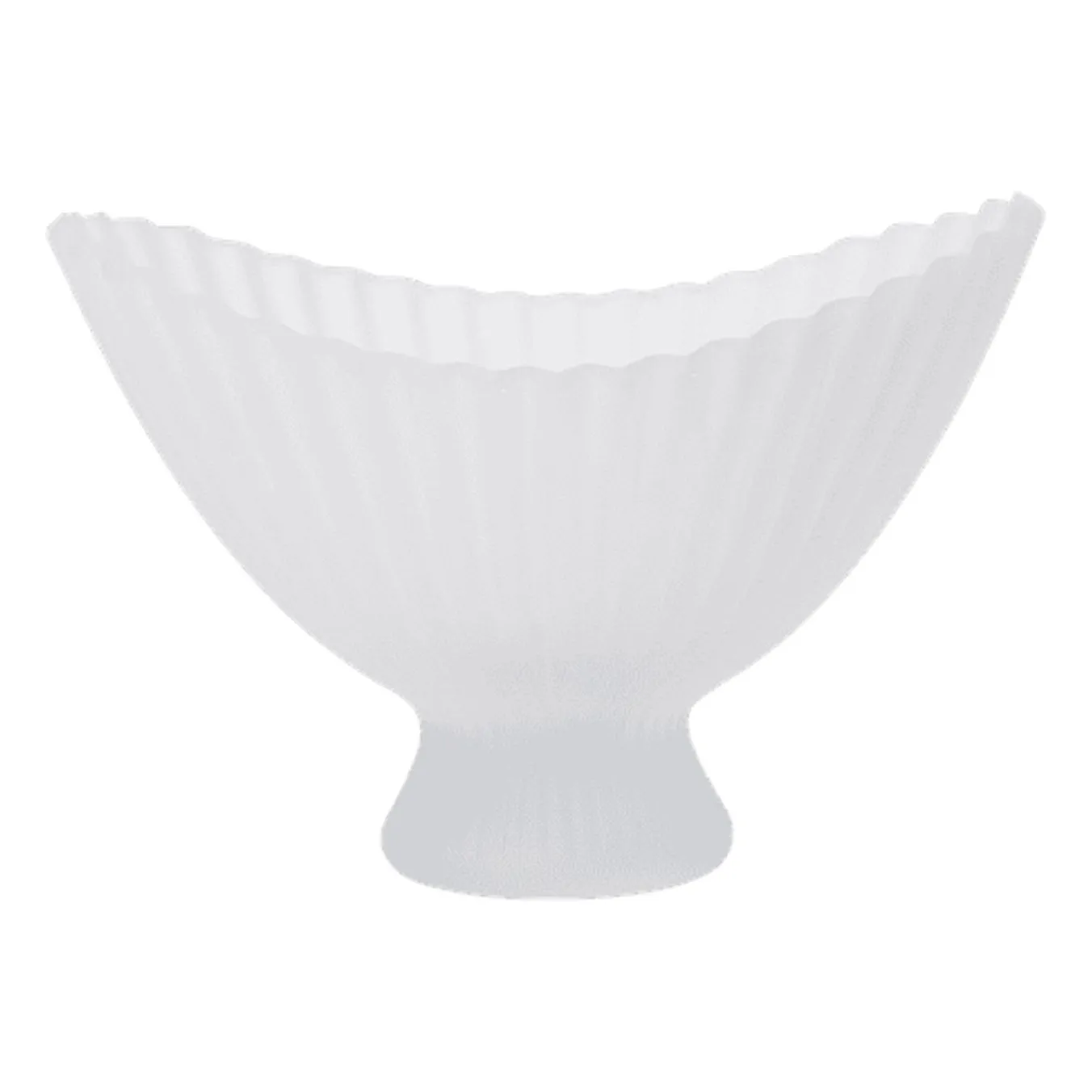 Ferm Living White Fountain Glass Bowl