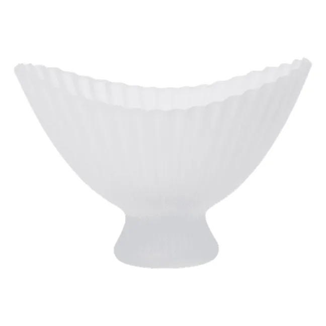 Coupe en verre Fountain | Blanc