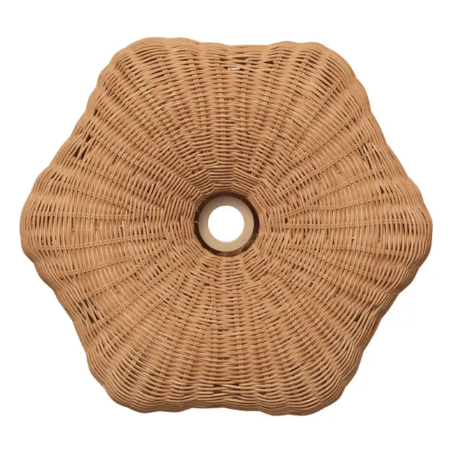 Abat-jour en osier Rivan