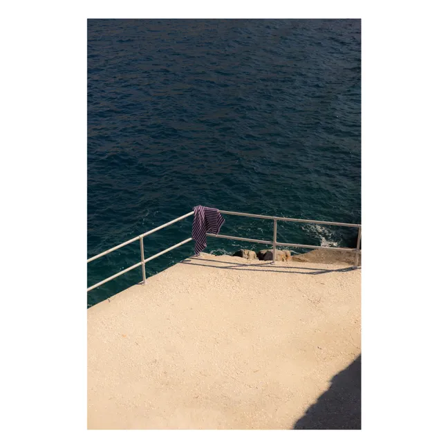 Serviette de bain Naram | Bordeaux