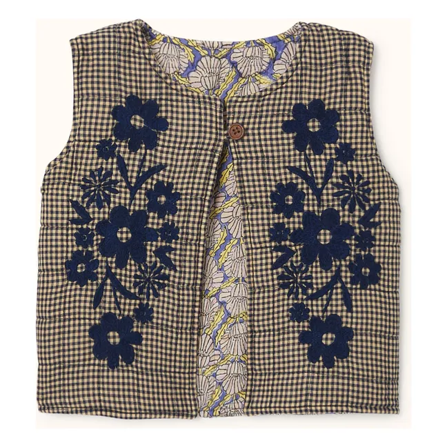 Chaleco sin mangas reversible Sakaru | Azul