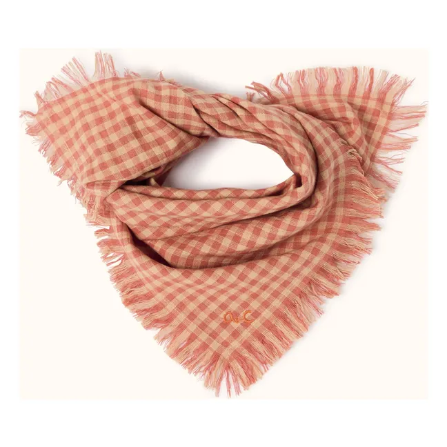 Bufanda floreada Fayara | Naranja