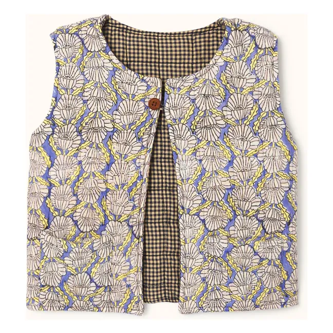 Chaleco sin mangas reversible Sakaru | Azul