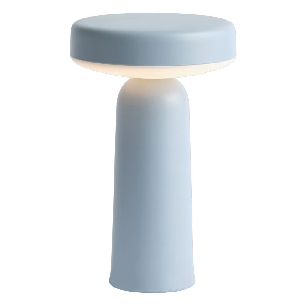 Muuto Light Blue Table Lamp Ease, Johan Van Hengel