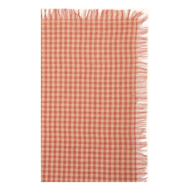 Fayara Small Scarf Carreaux | Orange