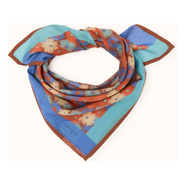 Bufanda Falala Floral | Azul