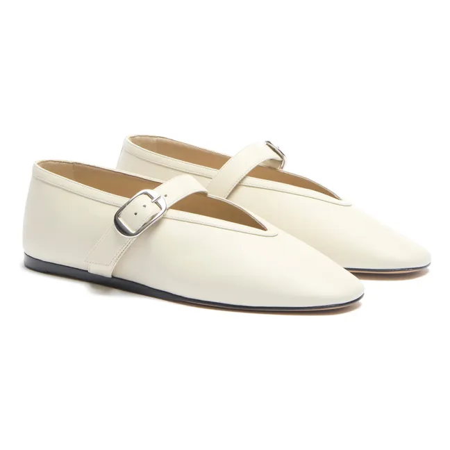 Ballerinas Stella Leather | Ecru