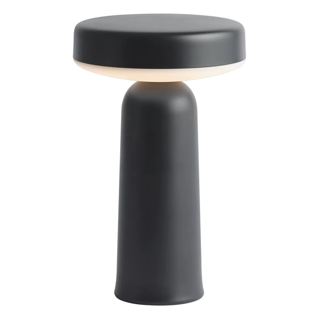 Muuto Black Table Lamp Ease, Johan Van Hengel