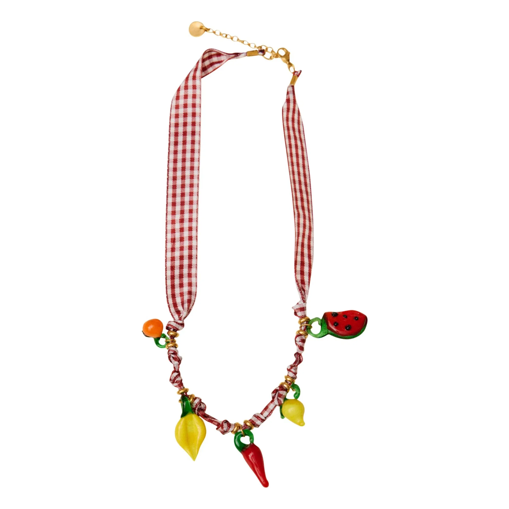 Palas Red Picnic Necklace