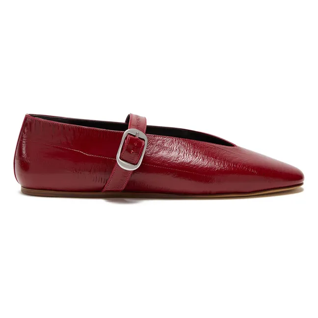 Ballerinas Stella Leather | Dark red