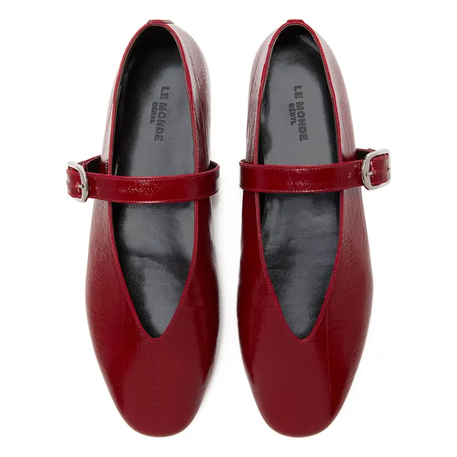 Ballerinas Stella Leather | Dark red