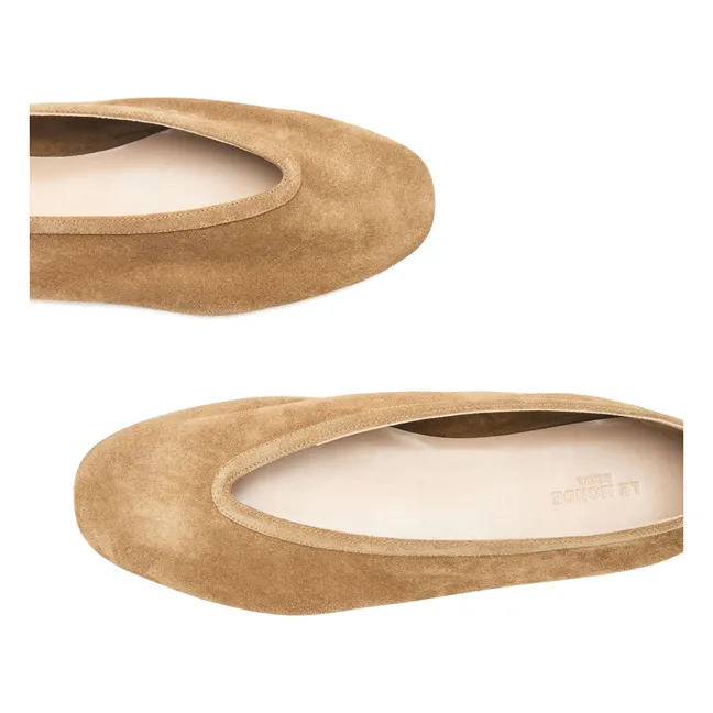 Ballerinas Luna Sweden | Taupe brown