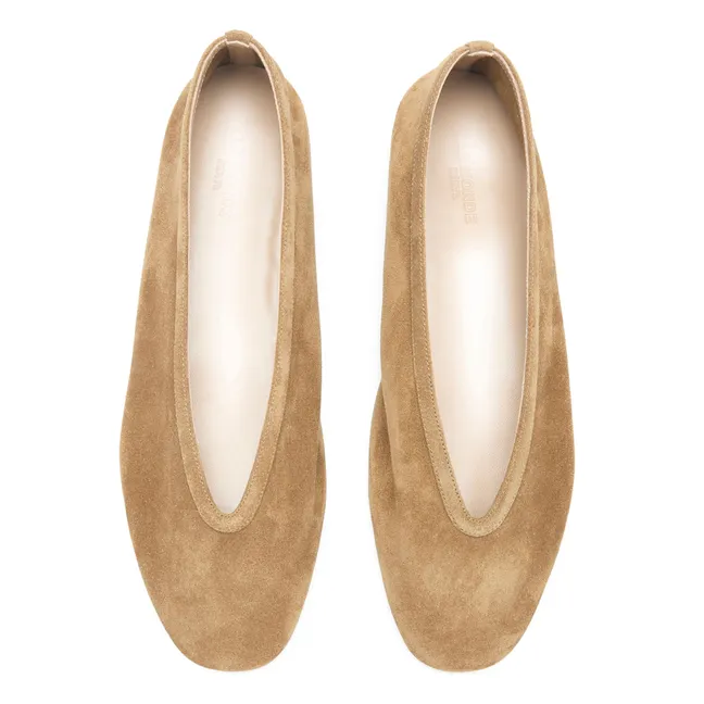 Ballerinas Luna Sweden | Taupe brown