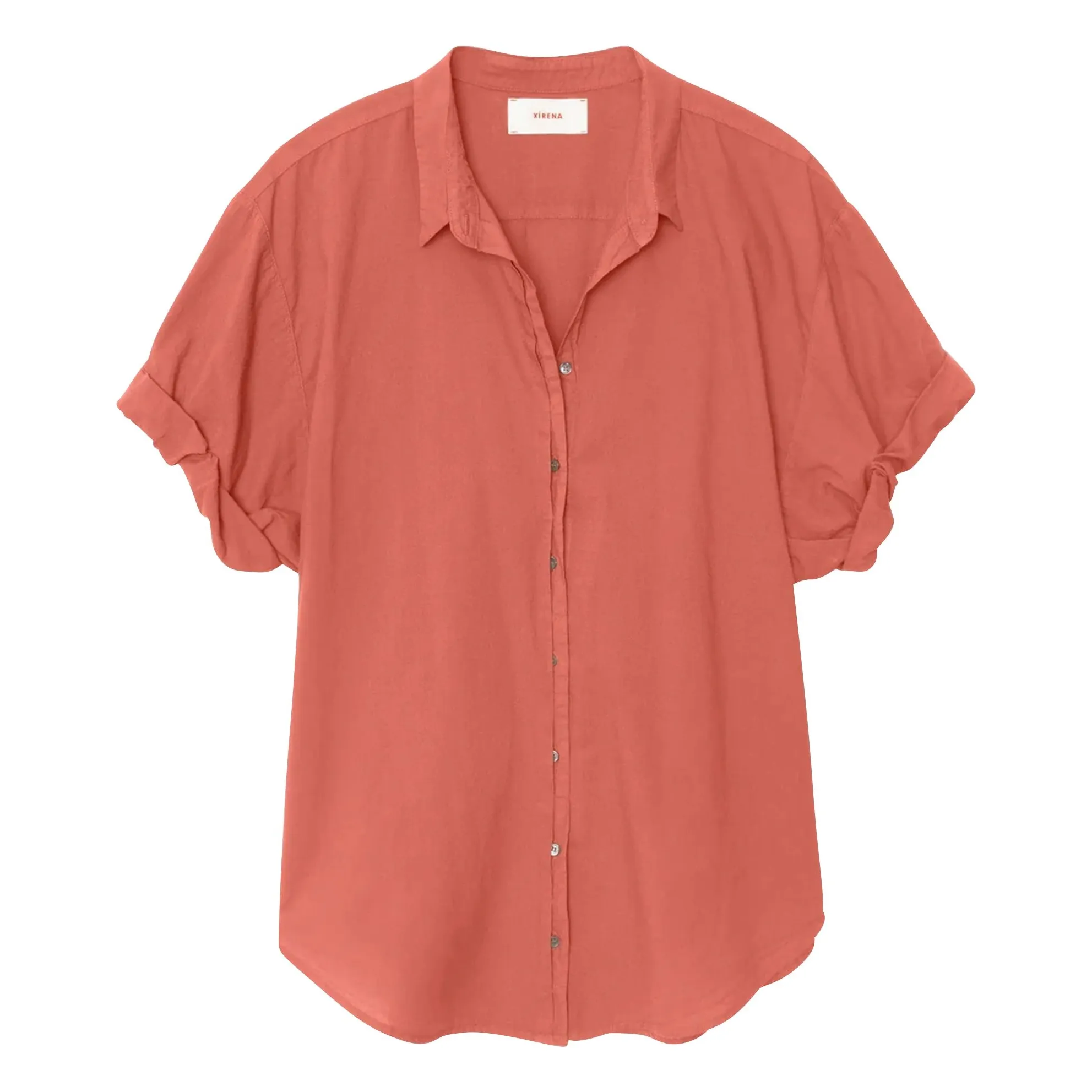 Xirena Rust Channing Blouse