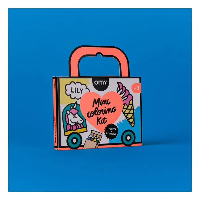 Lily mini coloring set