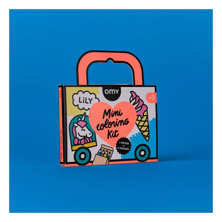 Omy - Omy - Mini kit de coloriage Lily