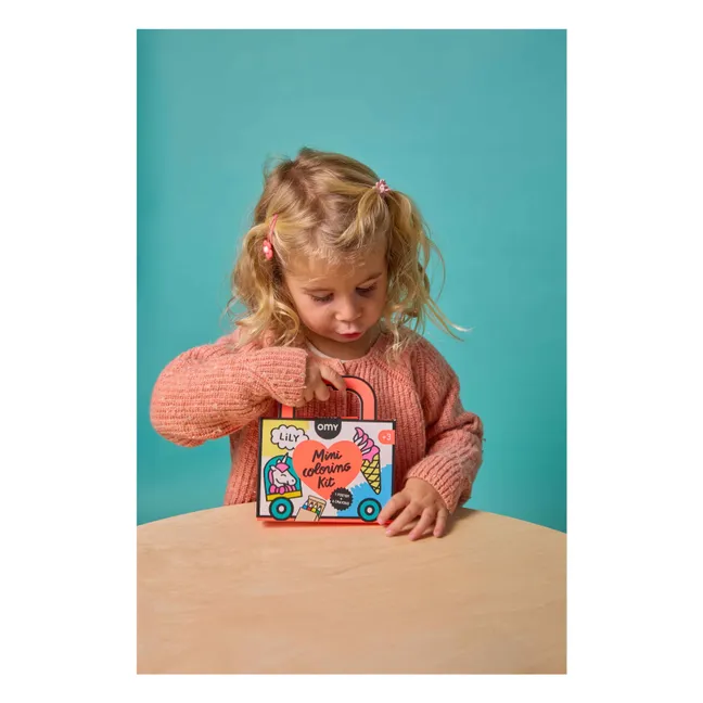 Mini juego de colorear Lily