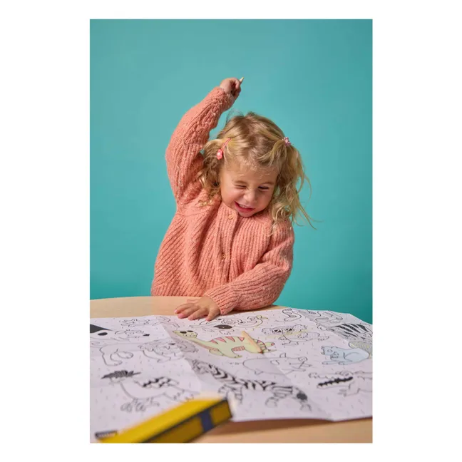 Minijuego para colorear de animales