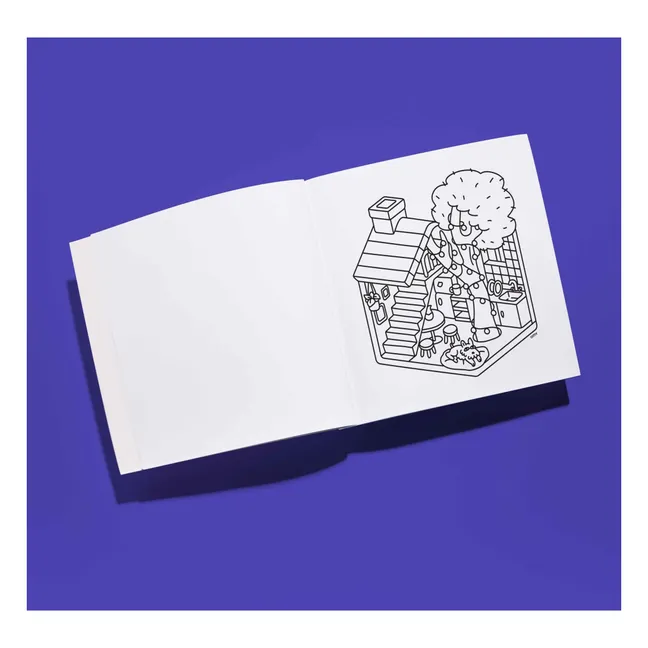 Libro para colorear Tiny House | Violeta